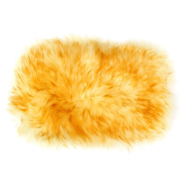 30cmx15cm-Sheepskin-Car-Central-Arm-Rest-Box-Cushion-Universal-1111371