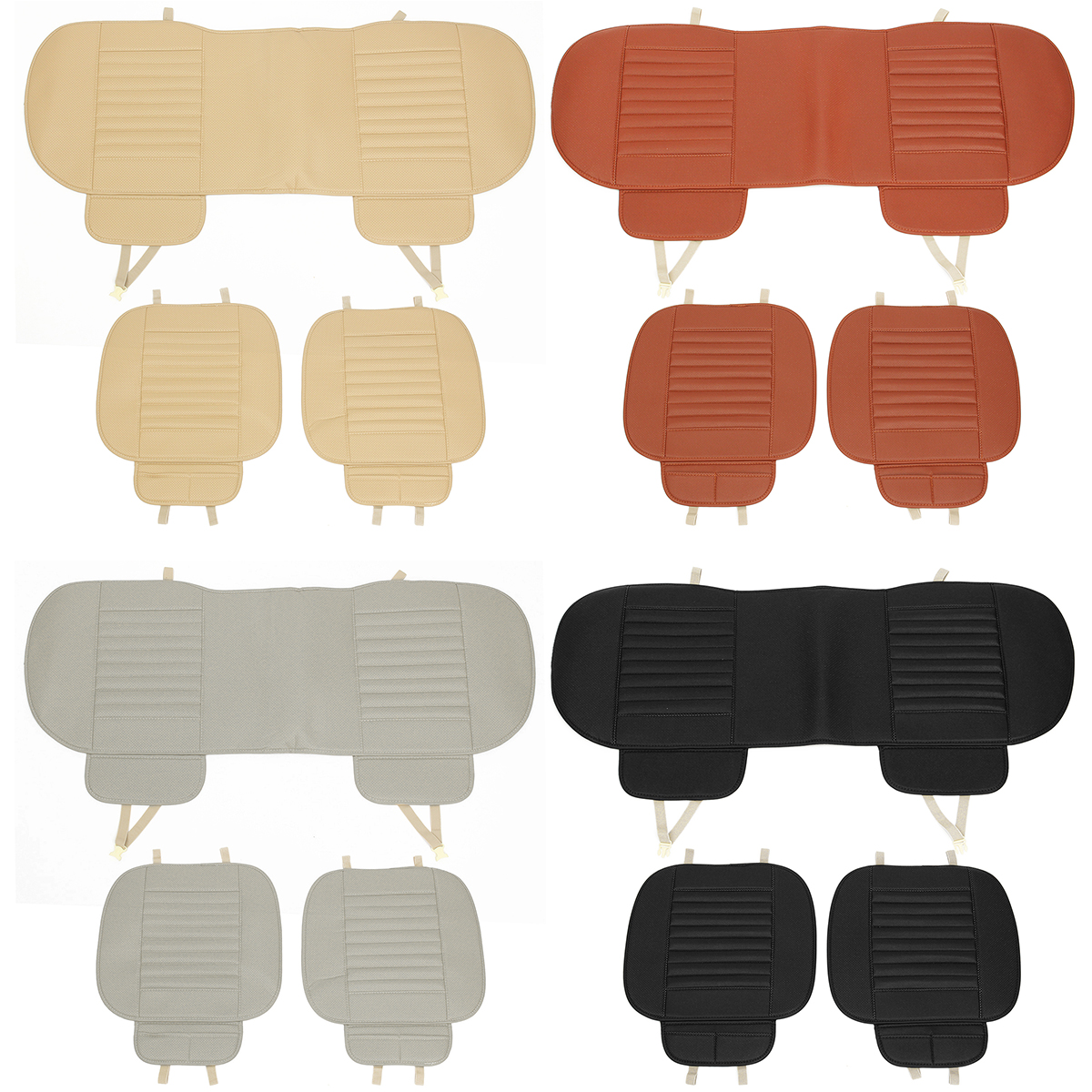 3pcs-Car-Front-Rear-Seat-Cover-Breathable-PU-Leather-Bamboo-Charcoal-Pad-Mat-Car-Seat-cushion-1162004