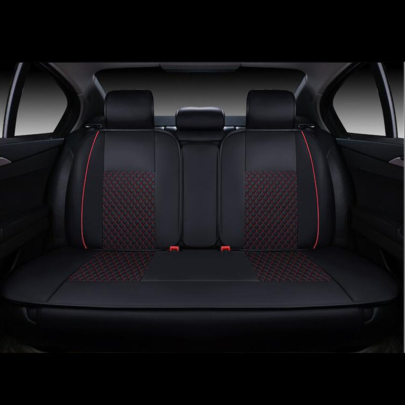 4PCS-PU-Leather-Deluxe-Car-Cover-Seat-Protector-Cushion-Rear-Cover-Universal-Kit-1806845