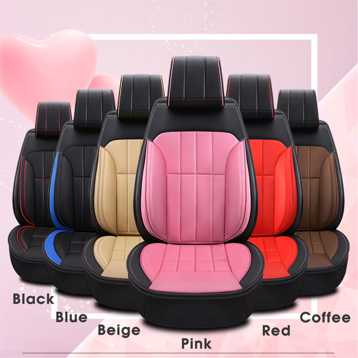 5-Seats-Car-Seat-Covers-PU-Leather-ProtectorCushions-Headrests-Pillow-1683874