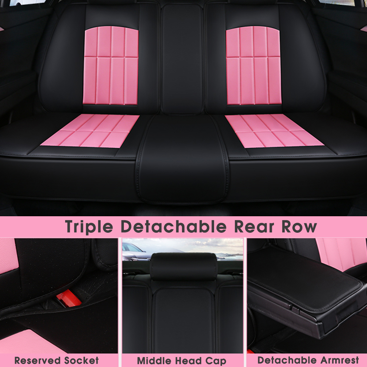 5-Seats-Car-Seat-Covers-PU-Leather-ProtectorCushions-Headrests-Pillow-1683874