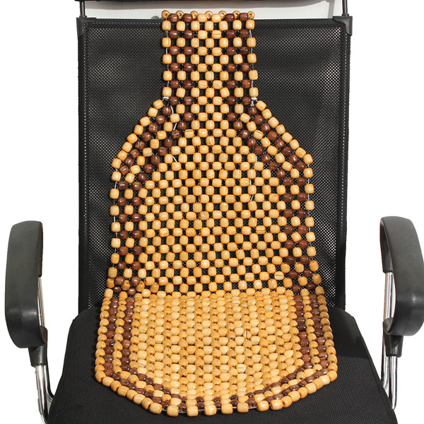 Beaded-Wooden-Front-Massage-Seat-Chair-Cover-Cushion-Car-Office-Home-975475