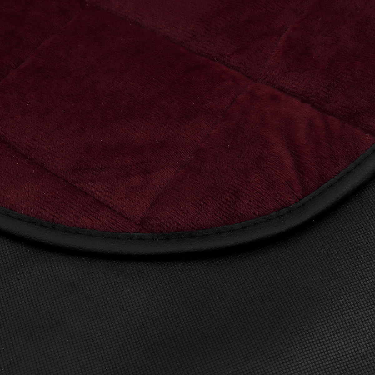 Black-Universal-Rear-Car-Plush-Seat-Cushion-Comfortable-Cover-Pad-Protector-1662352