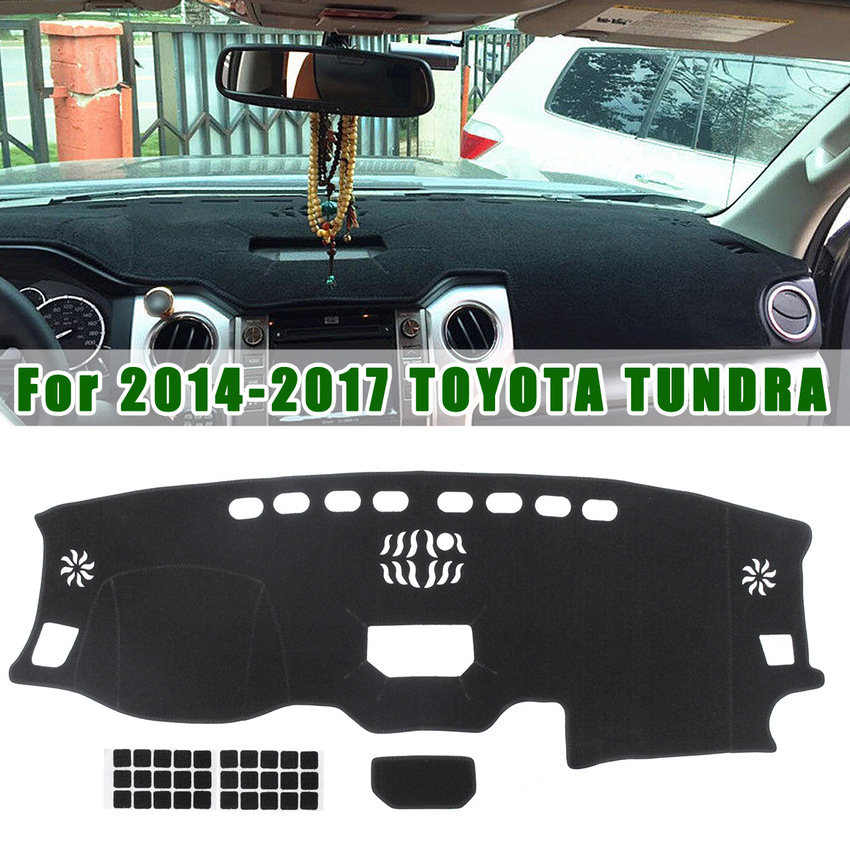 Car-Black-Dashboard-Panel-Mat-Non-slip-Sun-Shade-Pad-Carpet-For-2014-2017-TOYOTA-TUNDRA-1526045