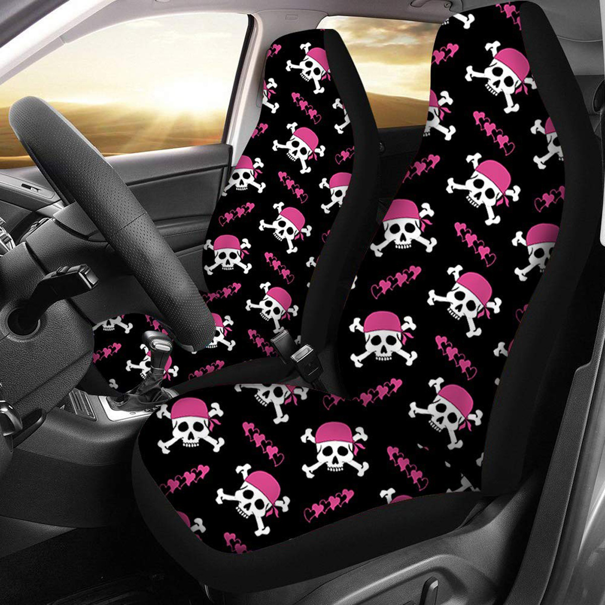 Car-Front-Seat-Covers-Fabric-Cases-Protector-General-For-Sedan-SUVs-1610617