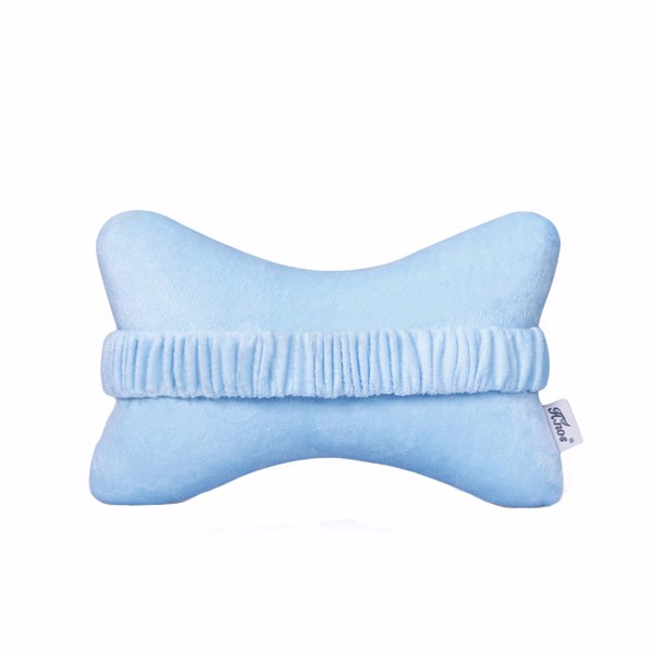 Car-Head-Rest-Bone-Shape-Car-Memory-Pillow-Cover-Head-Rest-Cushion-Blue-Gray-28times19times8-cm-1032357