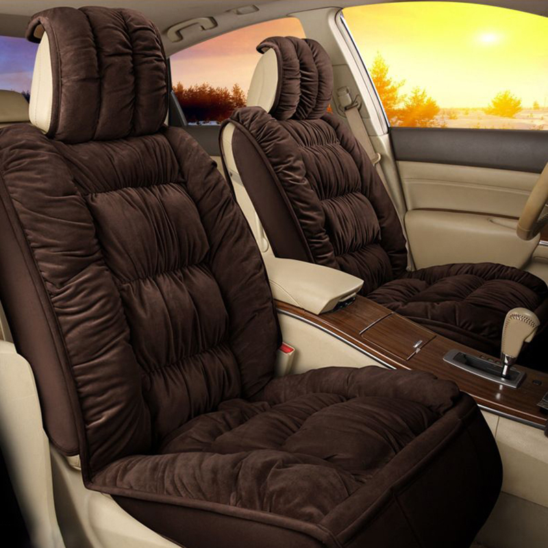 Car-Seat-Cover-Breathable-Warm-Velvet-Thickening-Sponge-Non-slip-Cloth-1362862