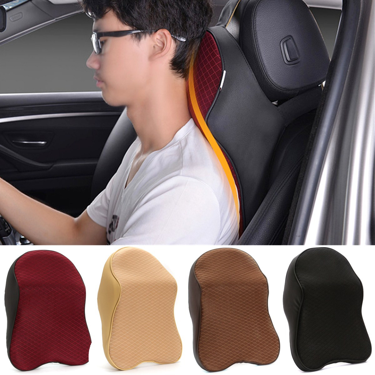 Car-Seat-Head-Rest-Pad-Memory-Foam-Pillow-Head-Neck-Rest-Support-Cushion-1096849