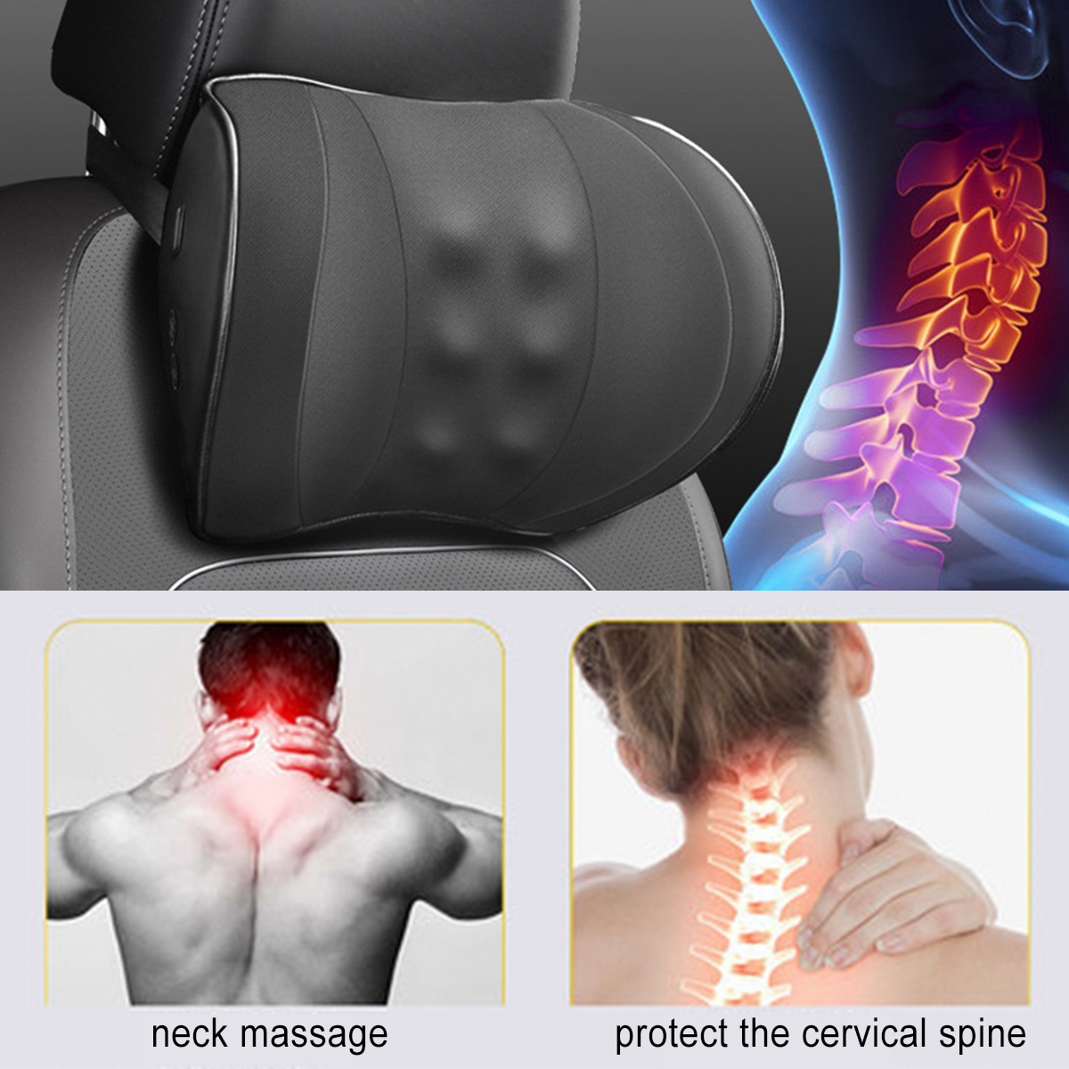 Car-Seat-Headrest-Pillow-PadLumbar-Pad-Memory-Foam-Head-Neck--Waist-Cushion-1758863