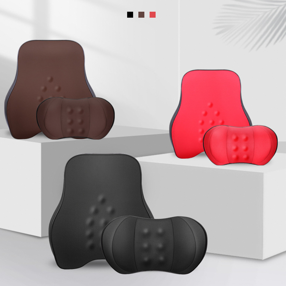 Car-Seat-Headrest-Pillow-PadLumbar-Pad-Memory-Foam-Head-Neck--Waist-Cushion-1758863