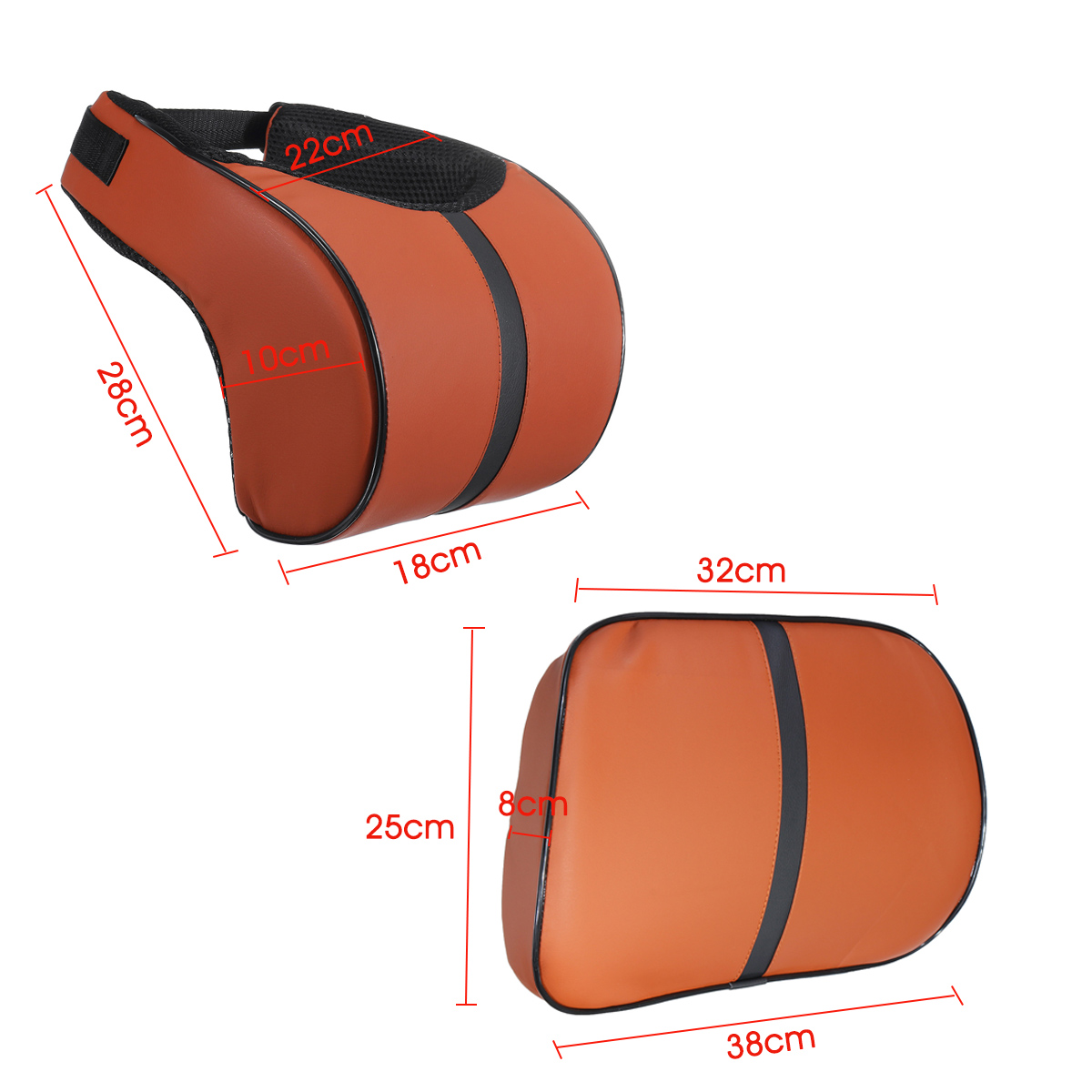 Car-Seat-Headrest-Sleep-Pad-Memory-Foam-Pillow-Head-Neck-Rest-Support-Cushion-1673882