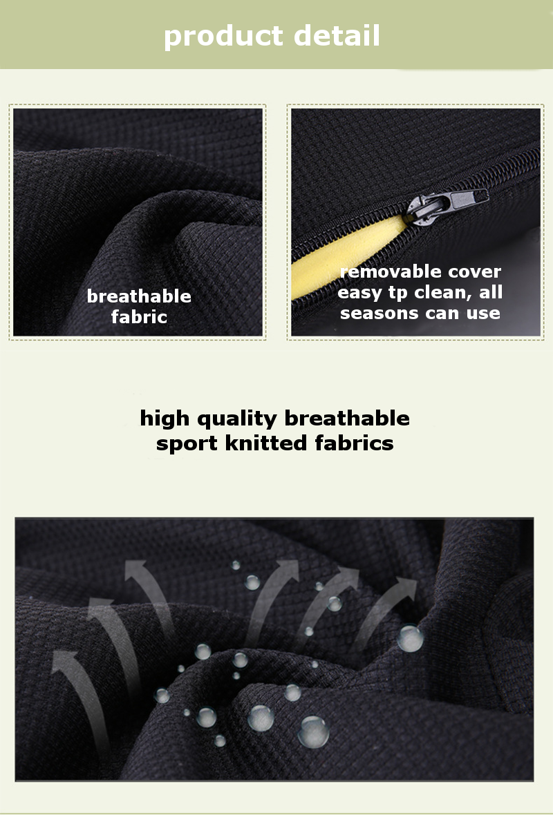 Car-Seat-Memory-Foam-Hip-Cushion-Height-Booster-Office-Chair-Pain-Relief-1251048