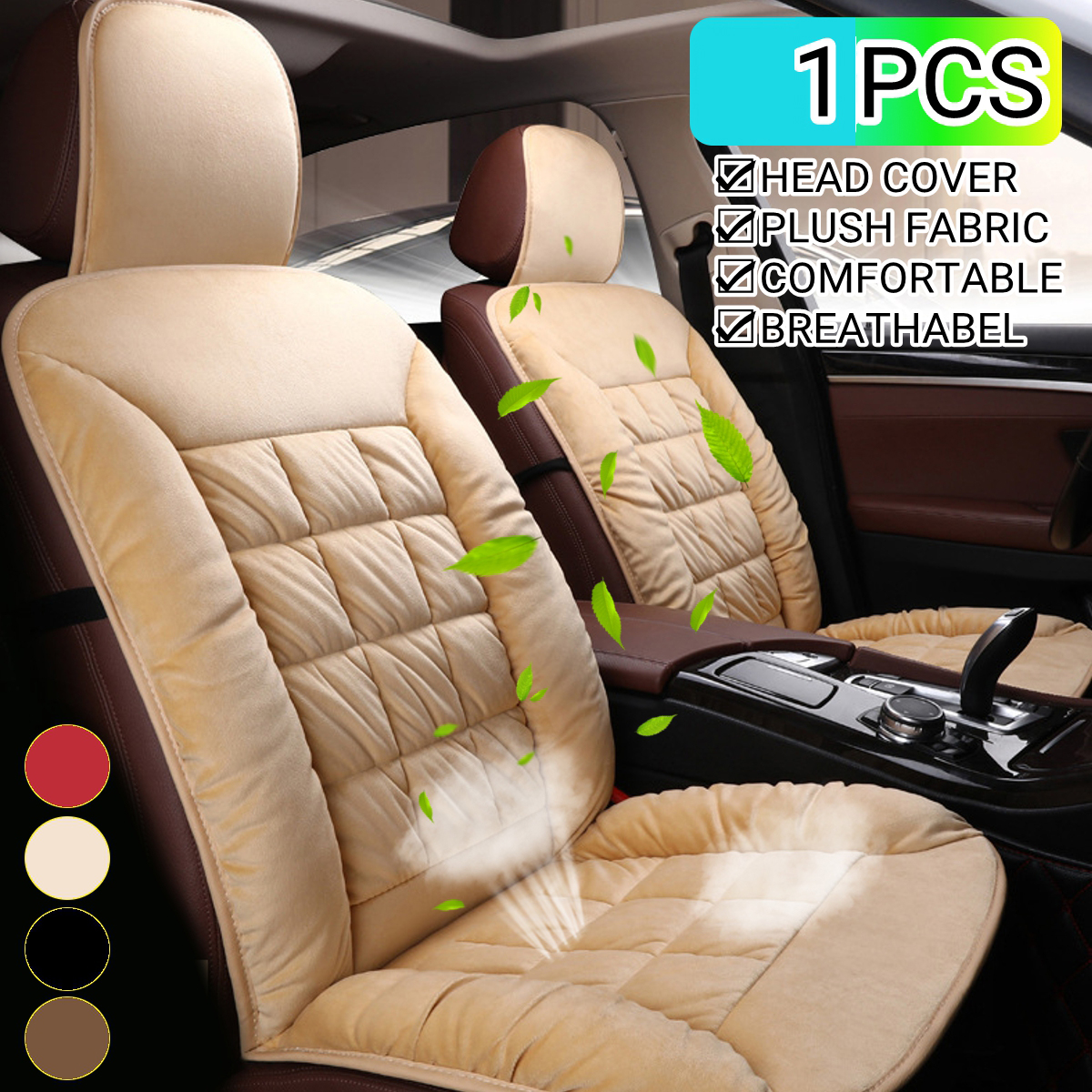 Head-Cap-Style-Front-Car-Plush-Seat-Cushion-Comfortable-Cover-Pad-Universal-1716648