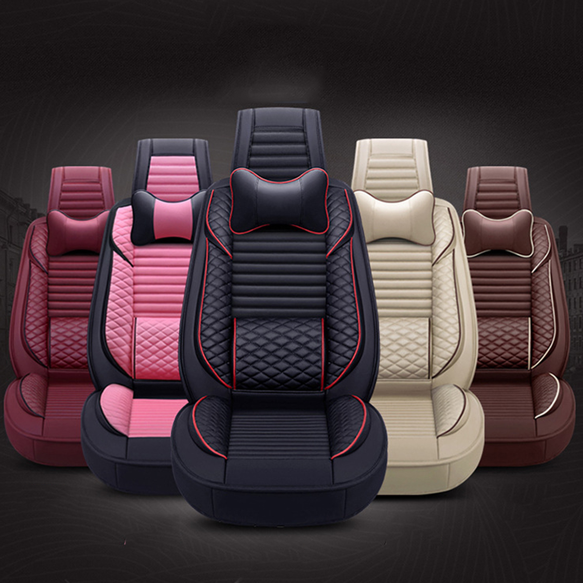 Leather-Car-Front-Seat-Cover-Cushion-Protector-with-Pillow-Universal-for-Five-Seats-Car-1366512