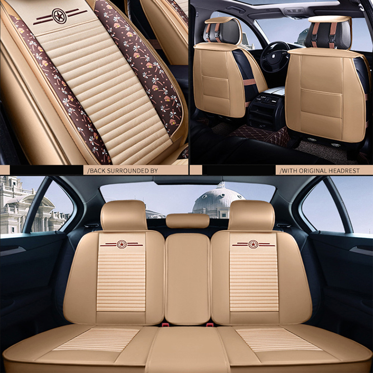 Leather-Car-Front-and-Back-Seat-Cover-Cushion-Protector-with-Pillow-Universal-for-Five-Seats-Car-1366517