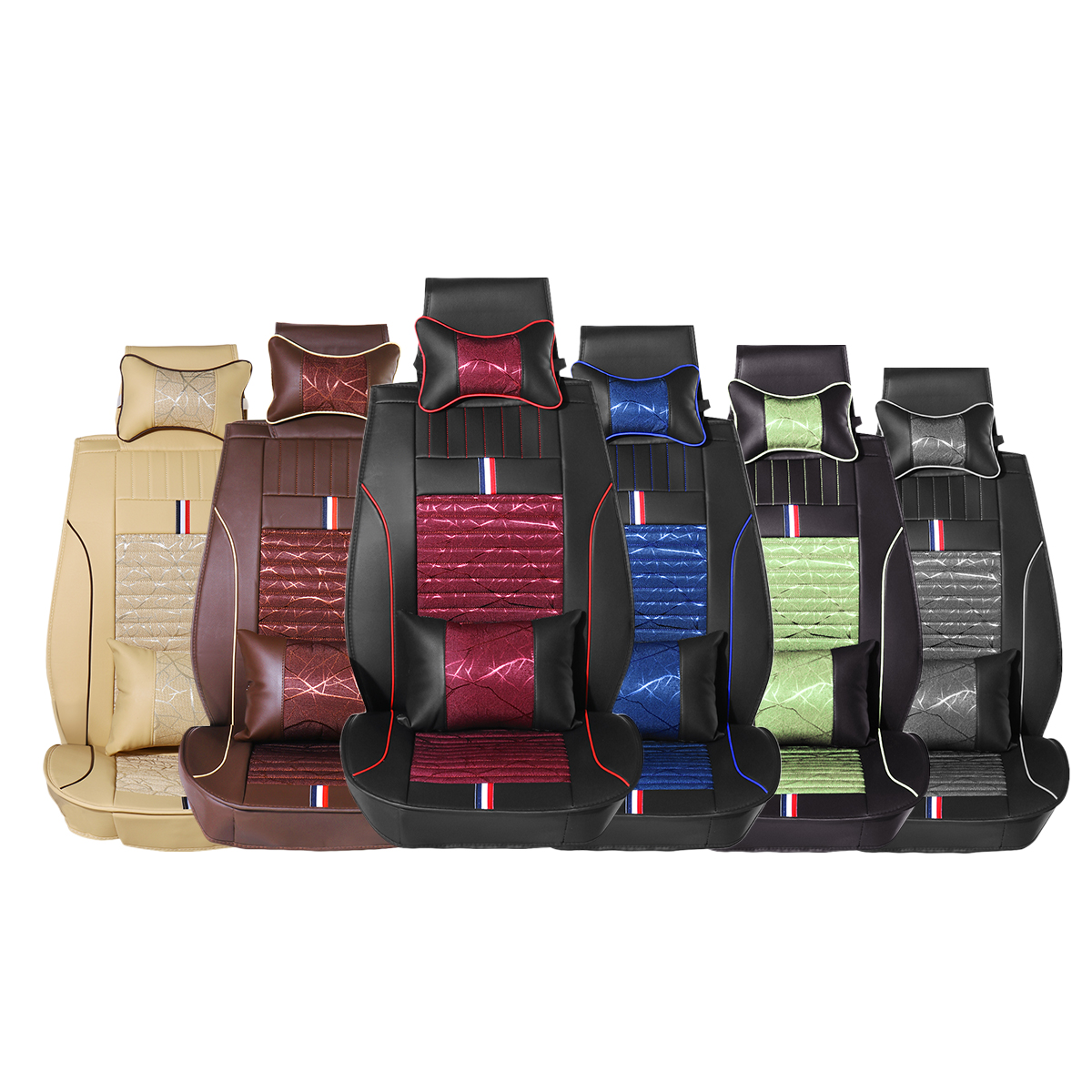 Luxury-Universal-Full-Car-Seat-Cover-Headrest-Auto-Cushion-Pad-Mat--2x-Pillows-1681526