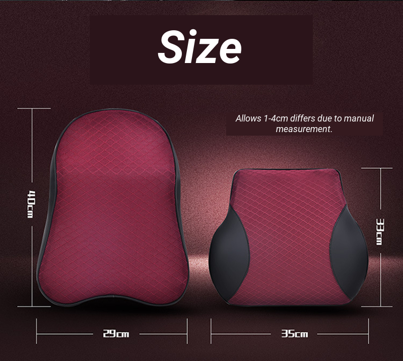 Memory-Foam-Car-Headrest-Pillow-Seat-Back-Cushion-Breathable-Neck-Waist-Rest-Support-Cushion-1315963