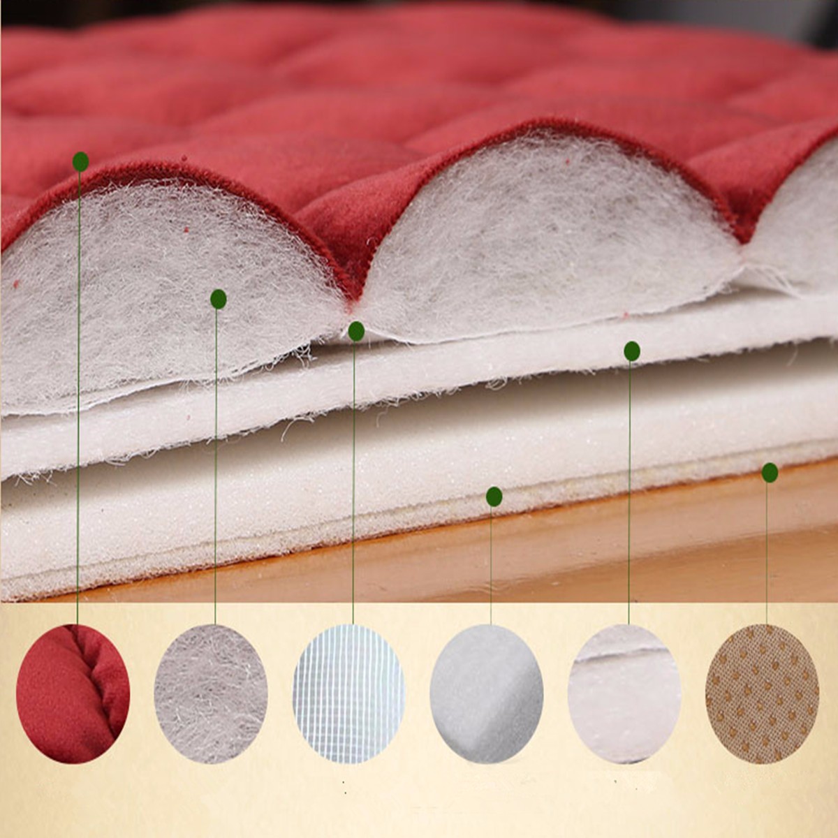 Monolithic-Single-Front-Row-Car-Seat-Cushion-Cover-Pad-Breathable-Comfort-Common-1663633