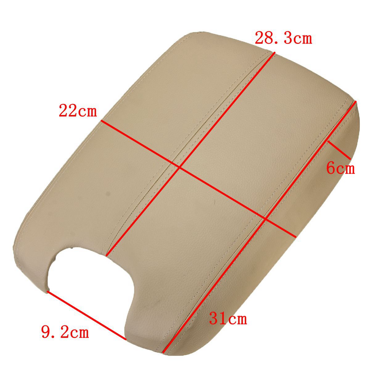 PU-Leather-Plastic-Center-Console-Arm-Rest-Lid-for-2008-2012-HONDA-ACCORD-1013688