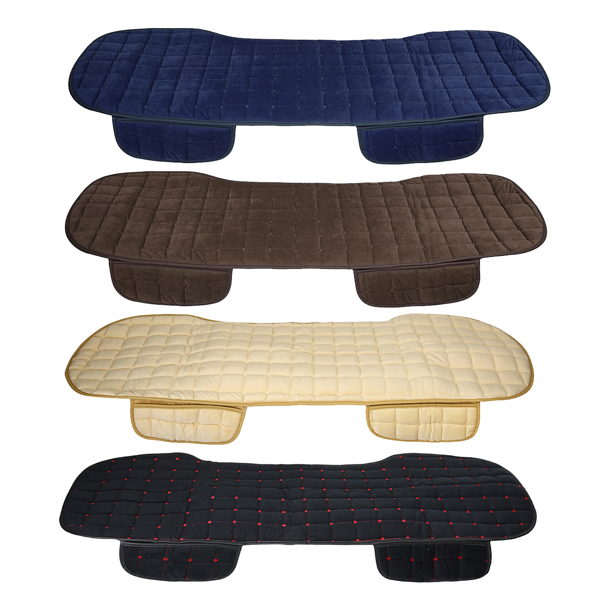 Plush-Car-Rear-Seat-Cushion-Cover-Kit-Breathable-Chair-Protector-Pad-Mat-Universal-1402904
