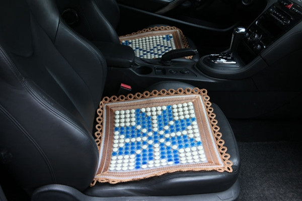 Summer-Flax-Car-Cushion-Heart-Snow-Shape-Man-Made-Cold-Squre-Seat-Saddle-1061994