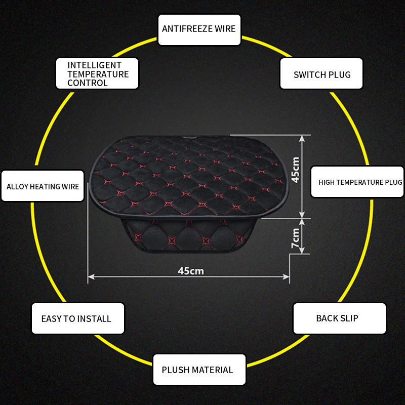 Tech-Thickening-Heated-Car-Seat-Heater-Chair-Cushion-Warmer-Cover-12V-Pad-1663719
