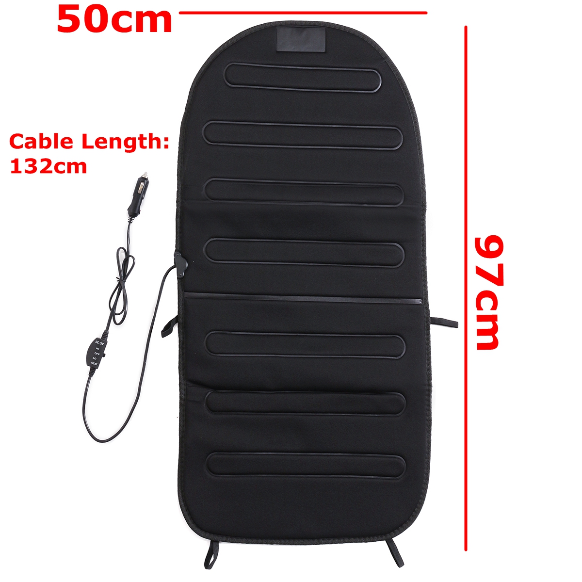 Universal-12V-Electric-Car-Front-Seat-Heating-Cover-Padded-Thermal-Cushion-Black-1602269