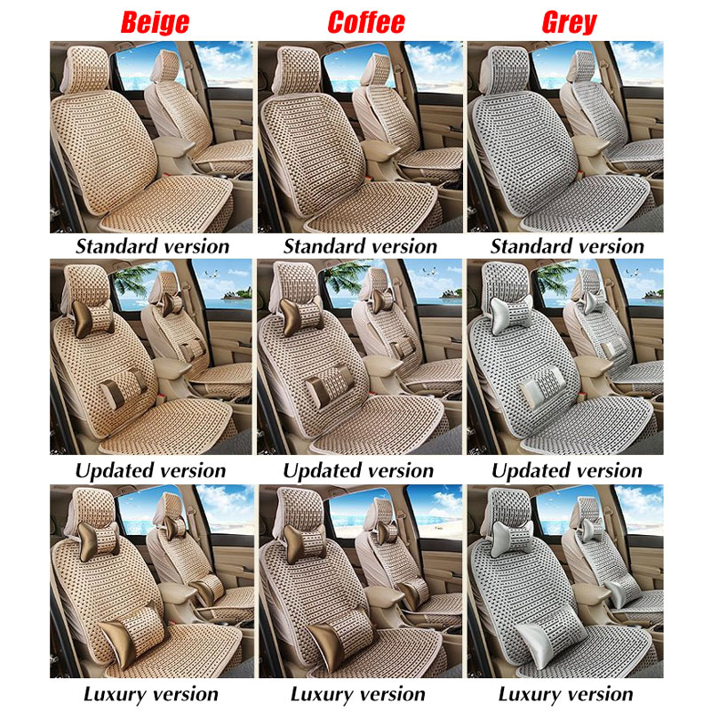 Universal-Car-Breathable-Seat-Cover-Auto-SUV-Protector-Cushion-WPillow-Summer-1649852