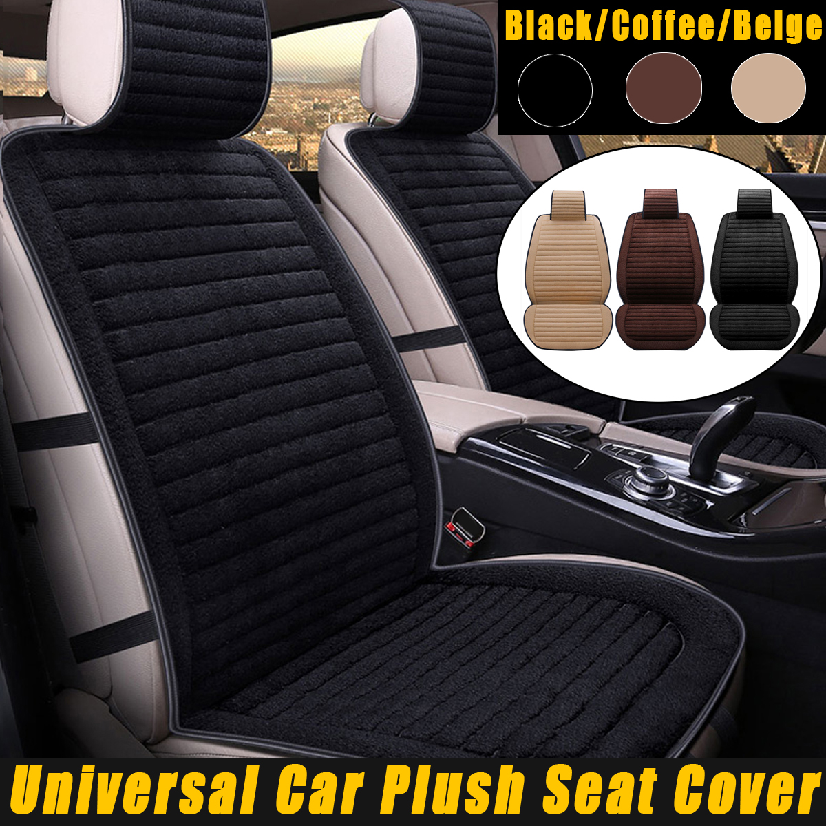 Universal-Car-SUV-Front-Seat-Cover-Plush-Cushion-Breathable-Warm-Pad-Winter-1663130