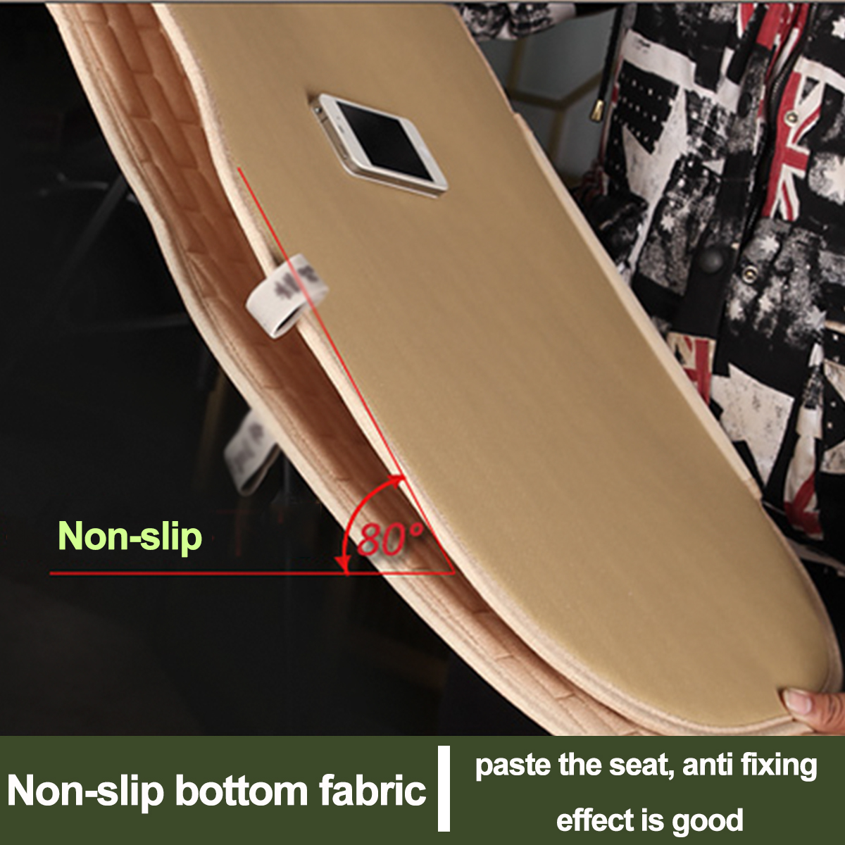 Universal-Car-Seat-Cover-Breathable-Fabric-RearFront-Pad-Mat-Chair-Cushion-1662715