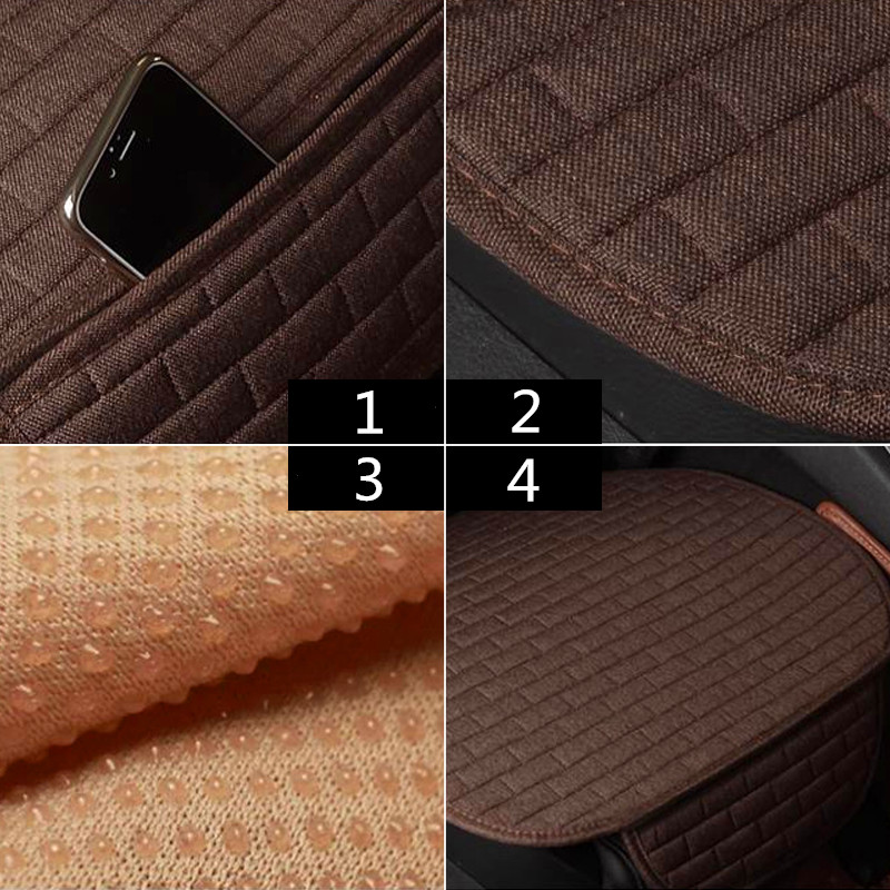 Universal-Car-Seat-Cover-Breathable-Fabric-RearFront-Pad-Mat-Chair-Cushion-1662715