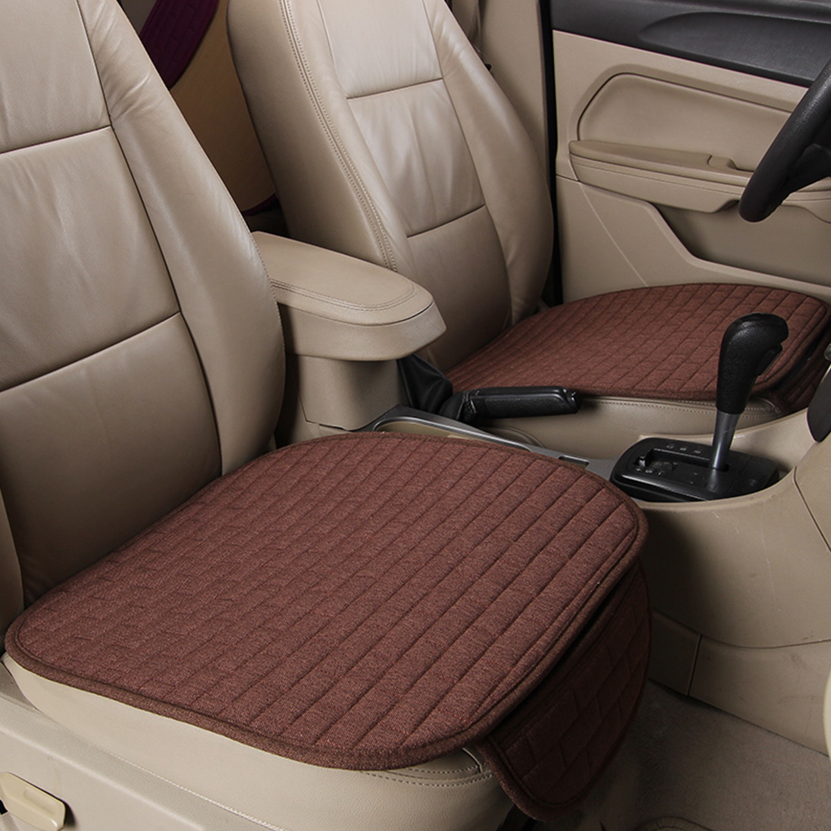 Universal-Car-Seat-Cover-Breathable-Fabric-RearFront-Pad-Mat-Chair-Cushion-1662715