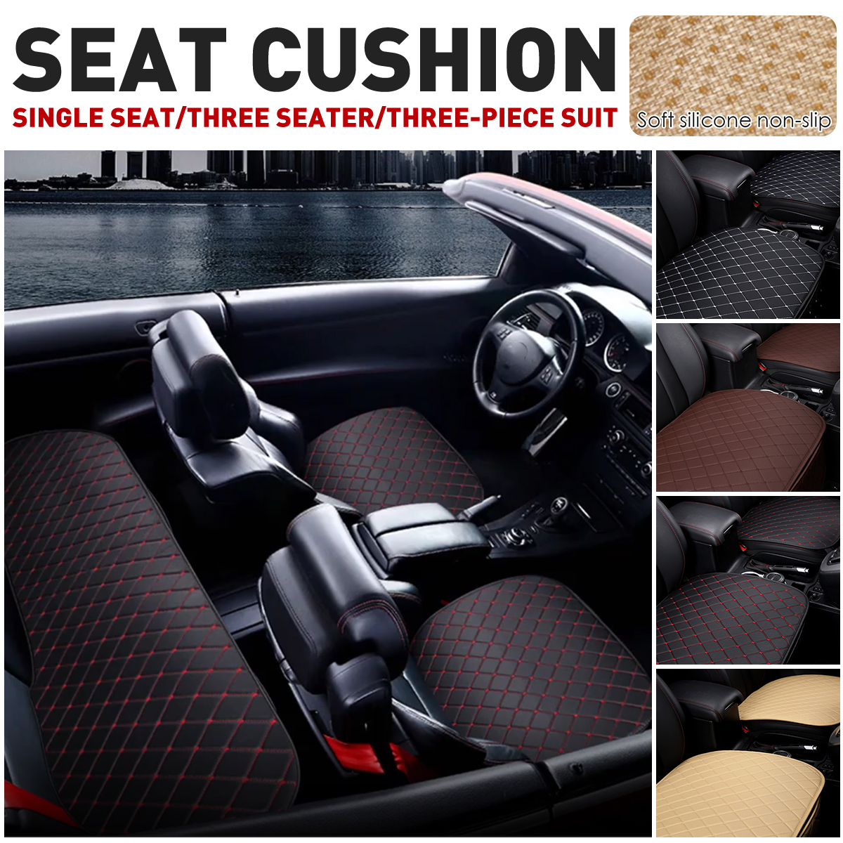 Universal-Car-Seat-Pad-Mat-Cushion-Cover-Protector-PU-Leather-Breathable-Auto-1777932