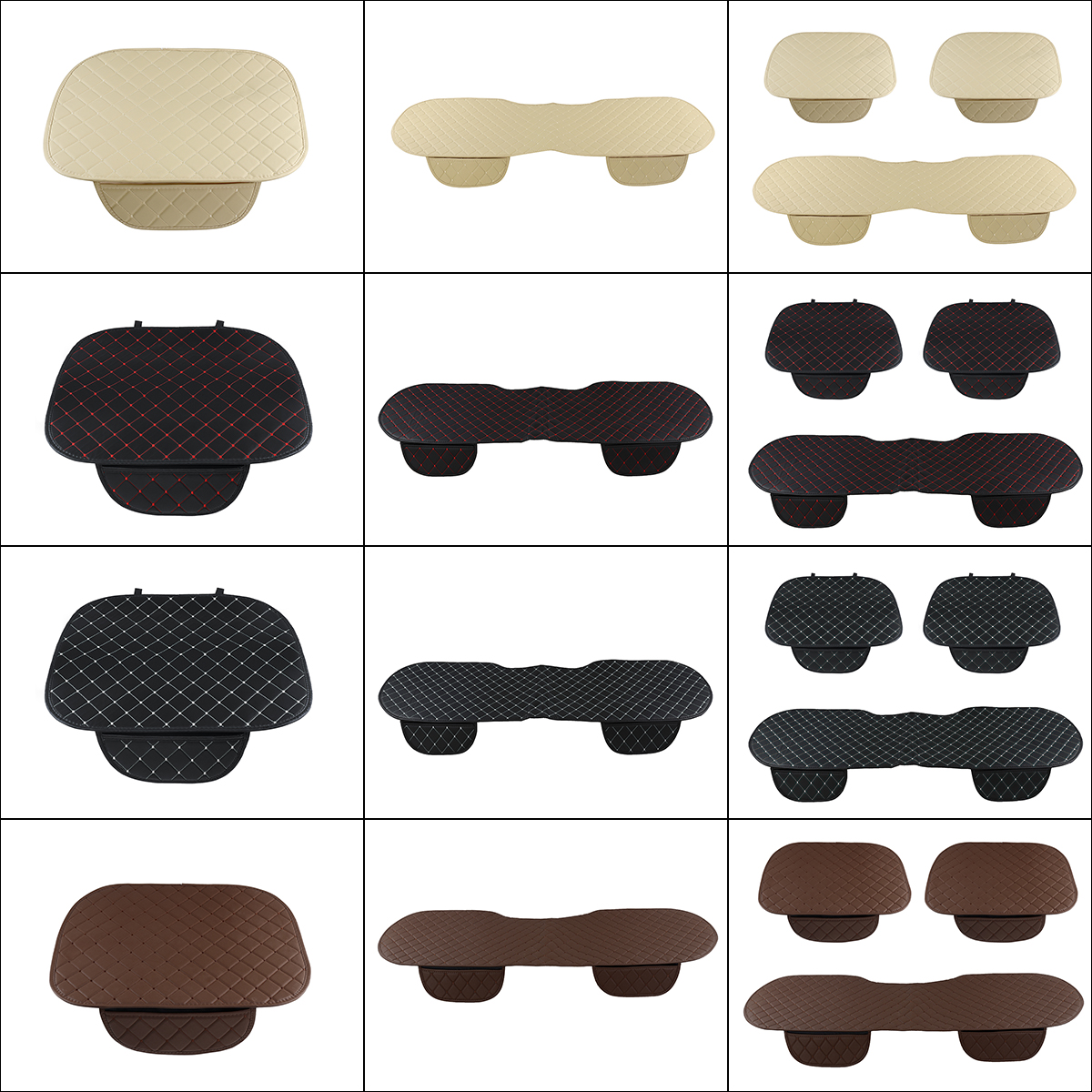 Universal-Car-Seat-Pad-Mat-Cushion-Cover-Protector-PU-Leather-Breathable-Auto-1777932