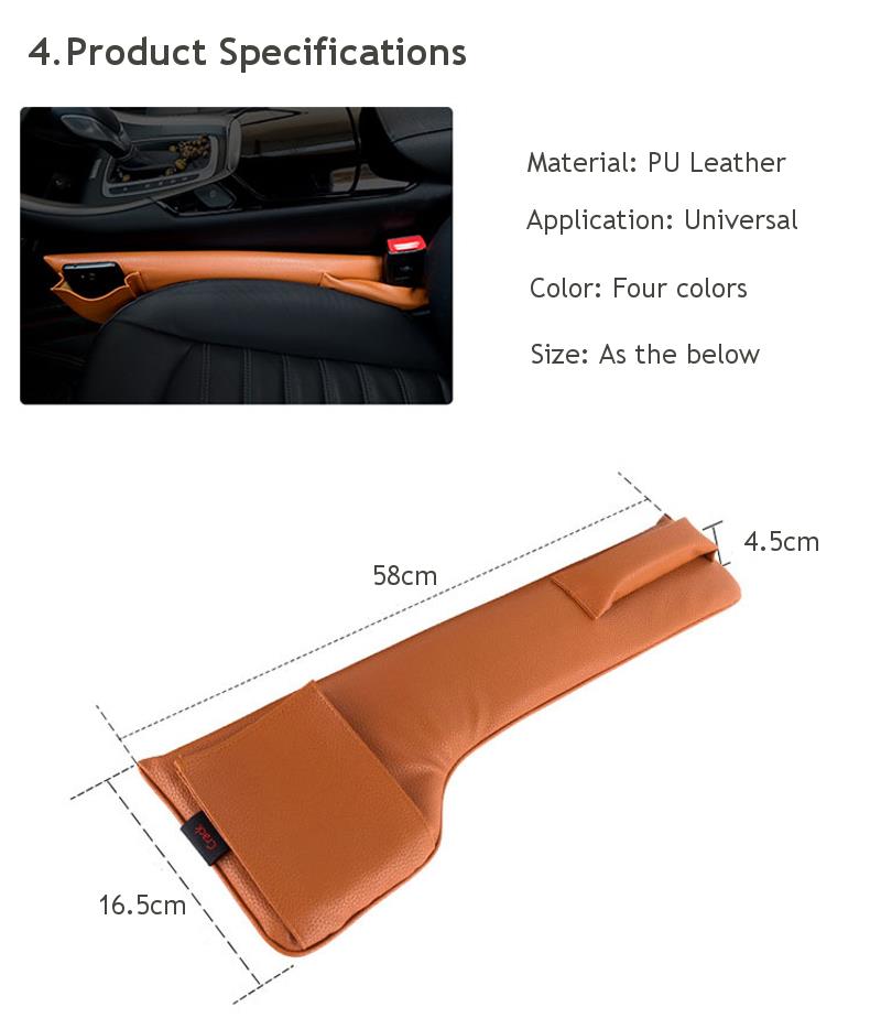 Universal-Multi-functional-PU-Leather-Car-Seat-Gap-Leakproof-Filler-Cushion-Padding-Spacer-1274173