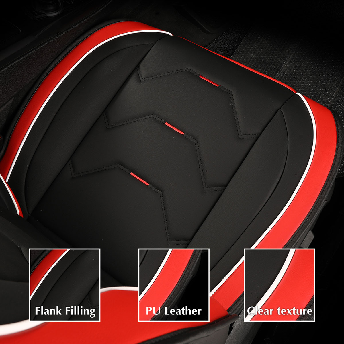 Universal-PU-Leather-Car-Auto-Front-Seat-Cushion-Pad-Cover-Protector-Mat-Black-1703064