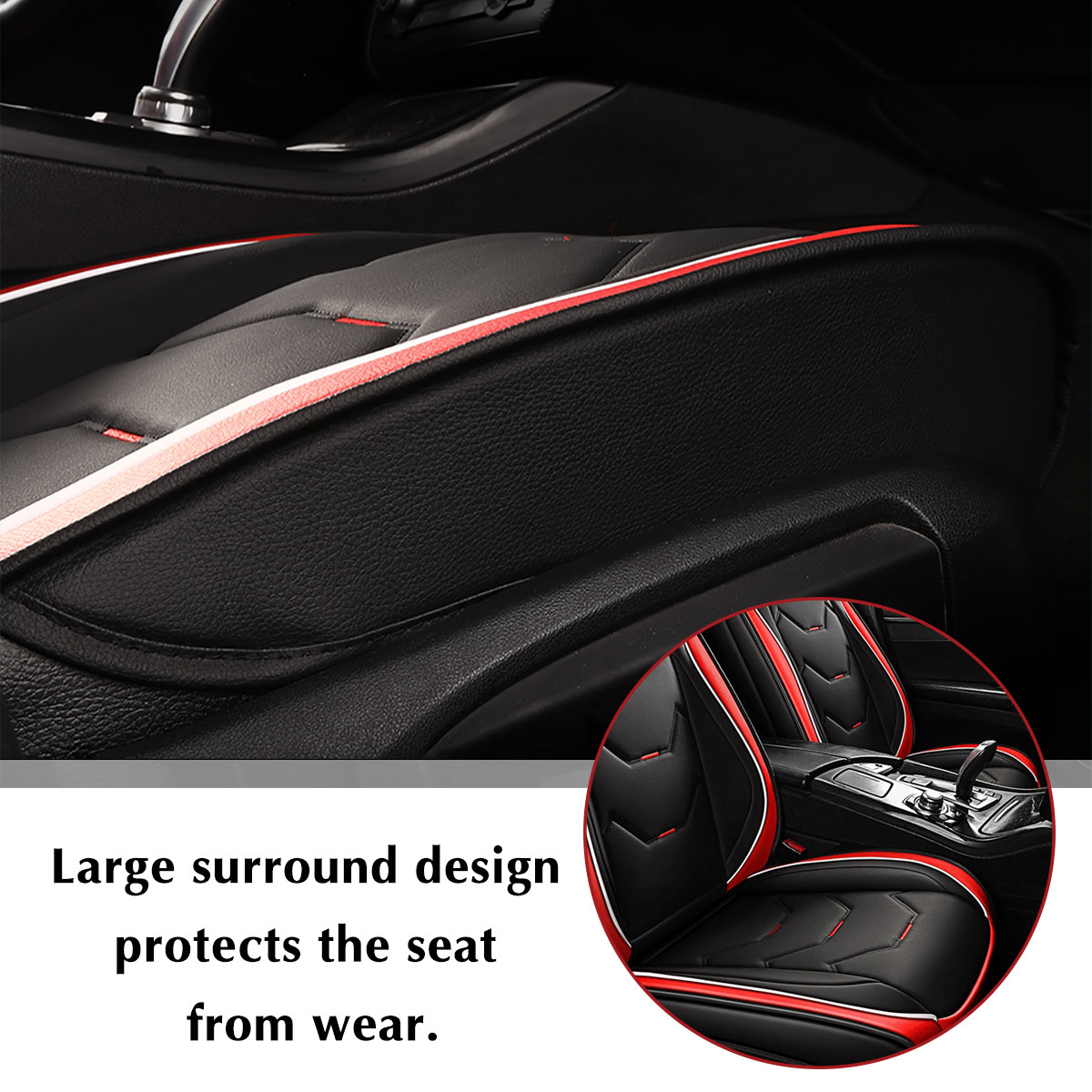 Universal-PU-Leather-Car-Auto-Front-Seat-Cushion-Pad-Cover-Protector-Mat-Black-1703064
