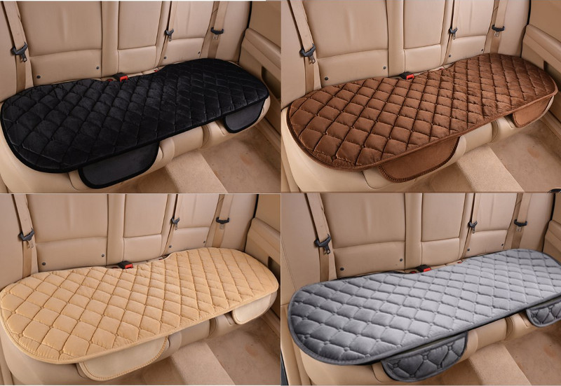 Universal-Rhombus-Rear-Row-Car-Seat-Cover-Small-Mat-Auto-Chair-Cushion-1215345