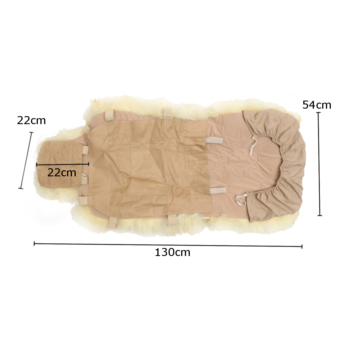 Universal-Soft-Car-Sheepskin-Front-Seat-Cover-Cushion-Mat-Long-Wool-Fur-1749268