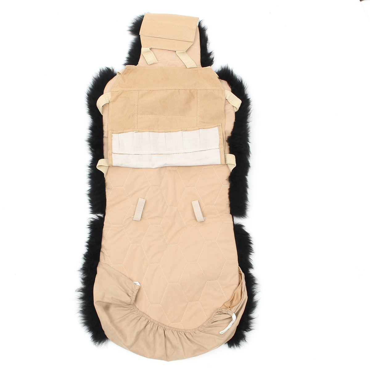 Universal-Soft-Car-Sheepskin-Front-Seat-Cover-Cushion-Mat-Long-Wool-Fur-1749268