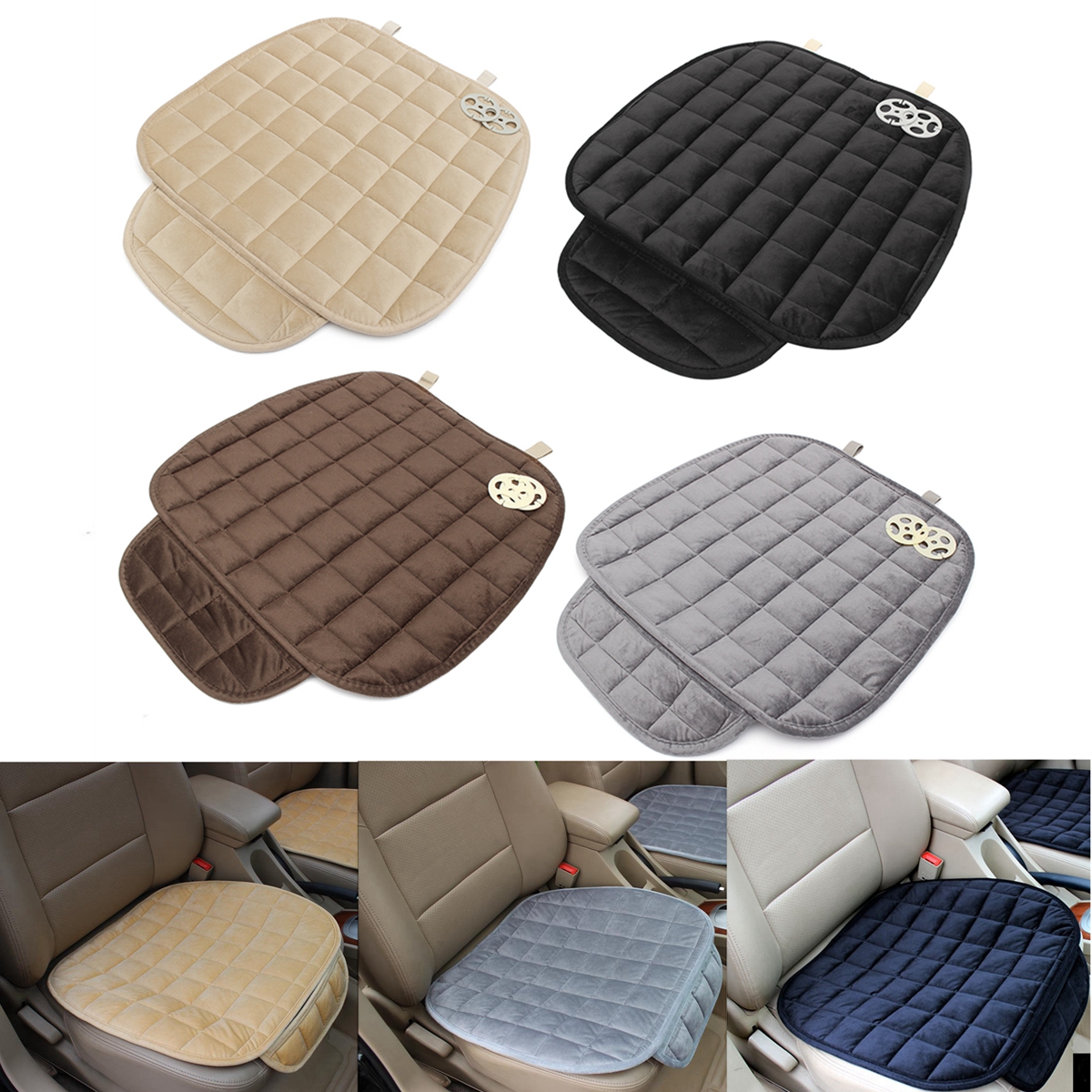 Universal-Square-Wistiti-Sponge-Front-Row-Car-Seat-Cover-Small-Mat-Auto-Chair-Cushion-1215359