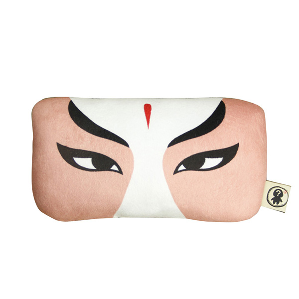 WenTongZi-Chinese-Facial-Makeup-Head-Rest-Car-Front-Seat-Head-Rest-Pillow-1129725