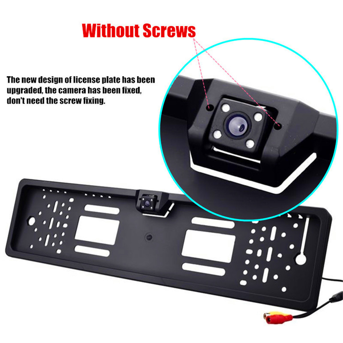 170deg-4LED-Car-License-Plate-Frame-Rear-View-Backup-Camera-Auto-Reverse-European-999796