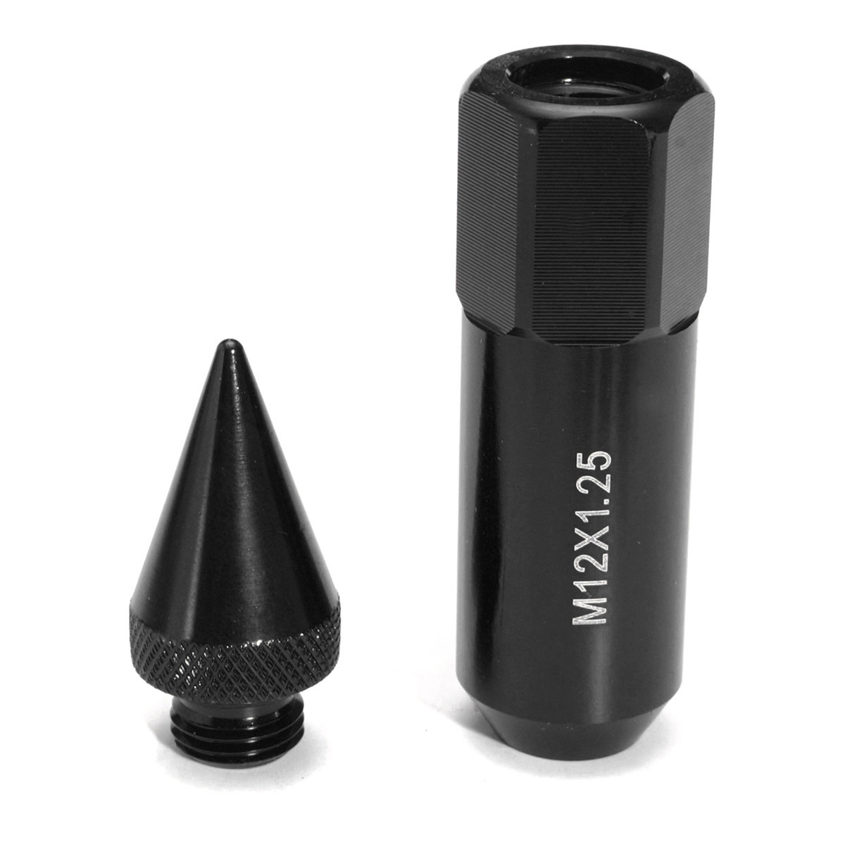 20Pcs-Aluminum-M12X125-Wheels-Rims-Lug-Nut-Spiked-60mm-Extended-Tuner-1584717