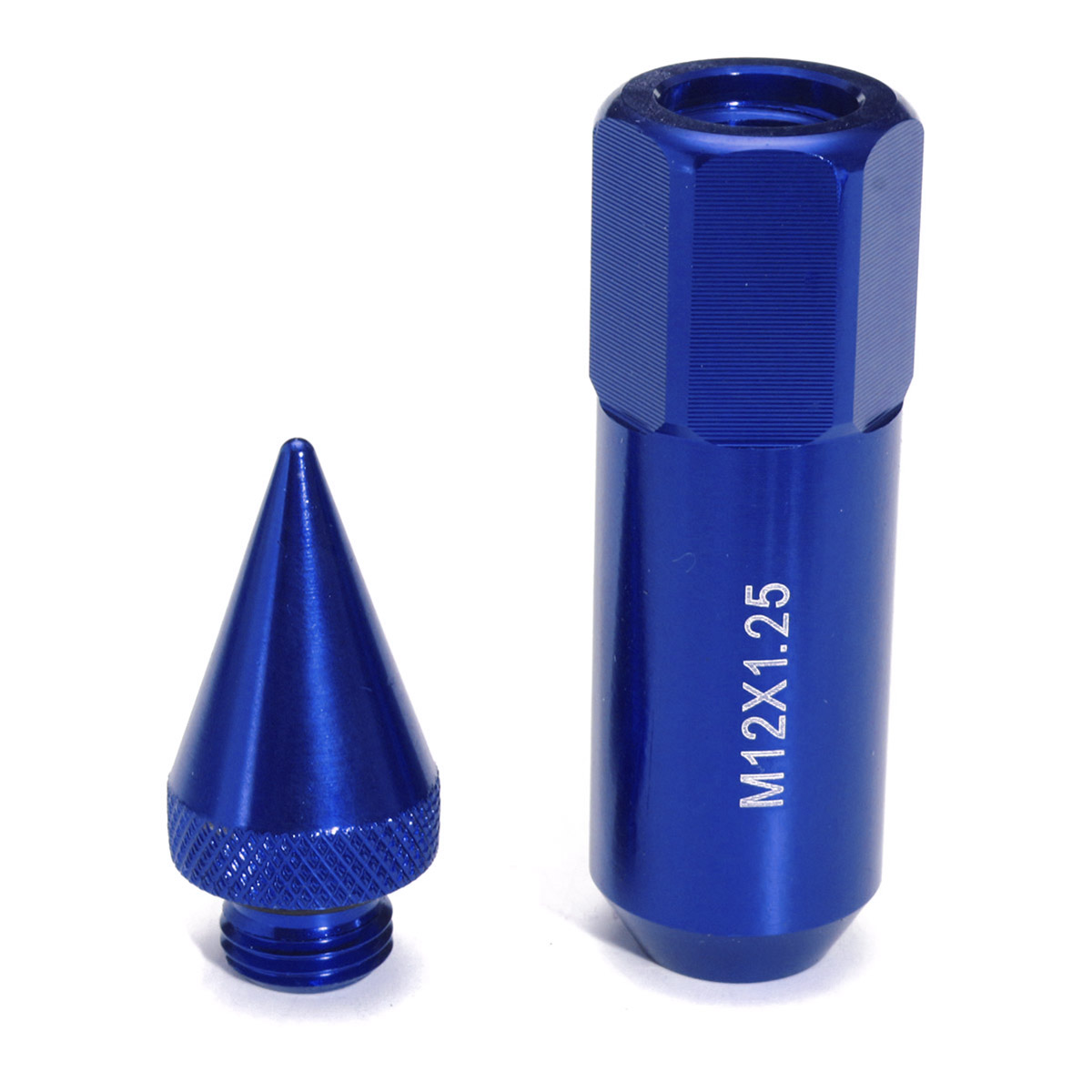 20Pcs-Aluminum-M12X125-Wheels-Rims-Lug-Nut-Spiked-60mm-Extended-Tuner-1584717