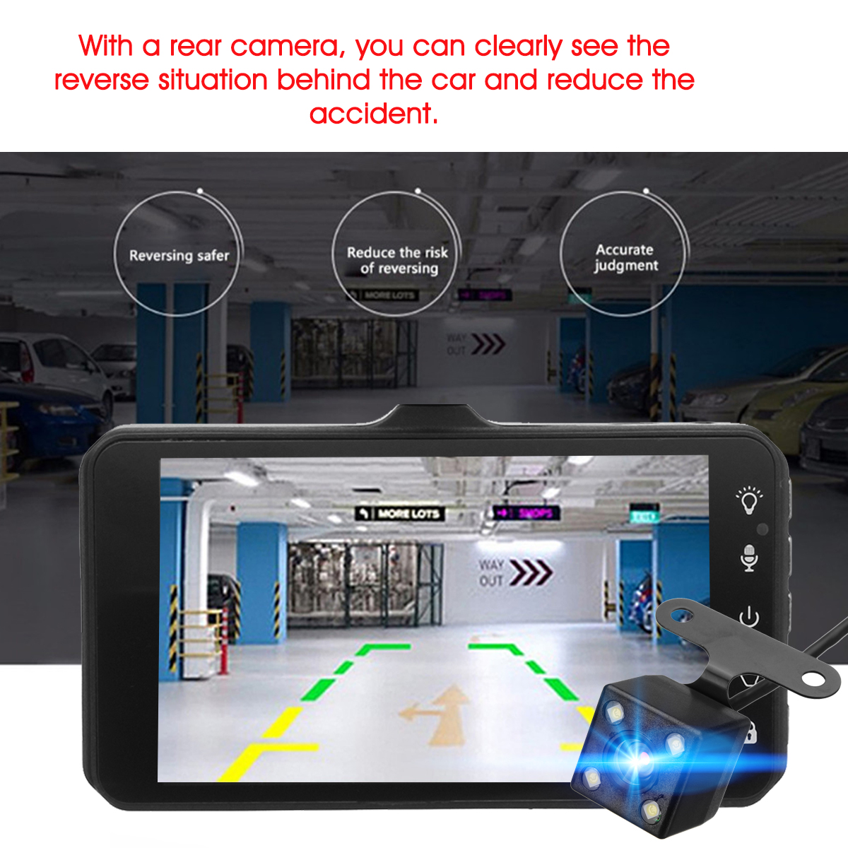 4-Inch-1080P-HD-Car-Dual-Lens-Front--Rear-Car-Dash-Cam-DVR-Camera-Recorder-Touch-Screen-1453813