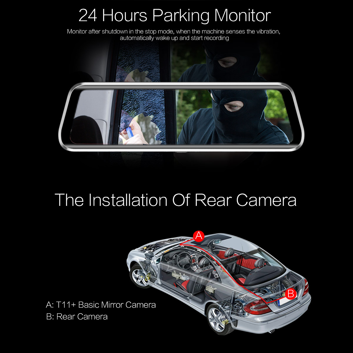 Anytek-T11-966-Inch-FHD-1080P-Streaming-Media-Dual-Lens-Car-DVR-Rearview-Camera-Parking-Monitoring-A-1414407