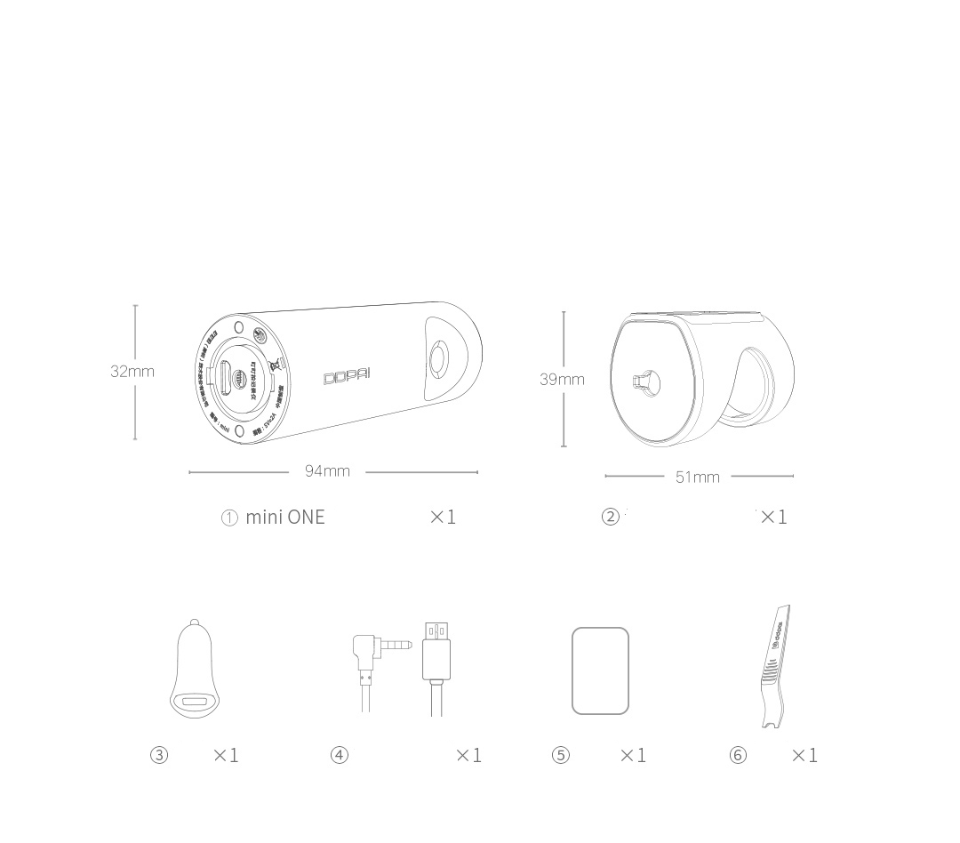 DDPAI-Mini-ONE-1080P-EMMC51-WiFi-G-Sensor-Night-Vision-Car-DVR-Camera-from-Xiaomi-Youpin-1462945