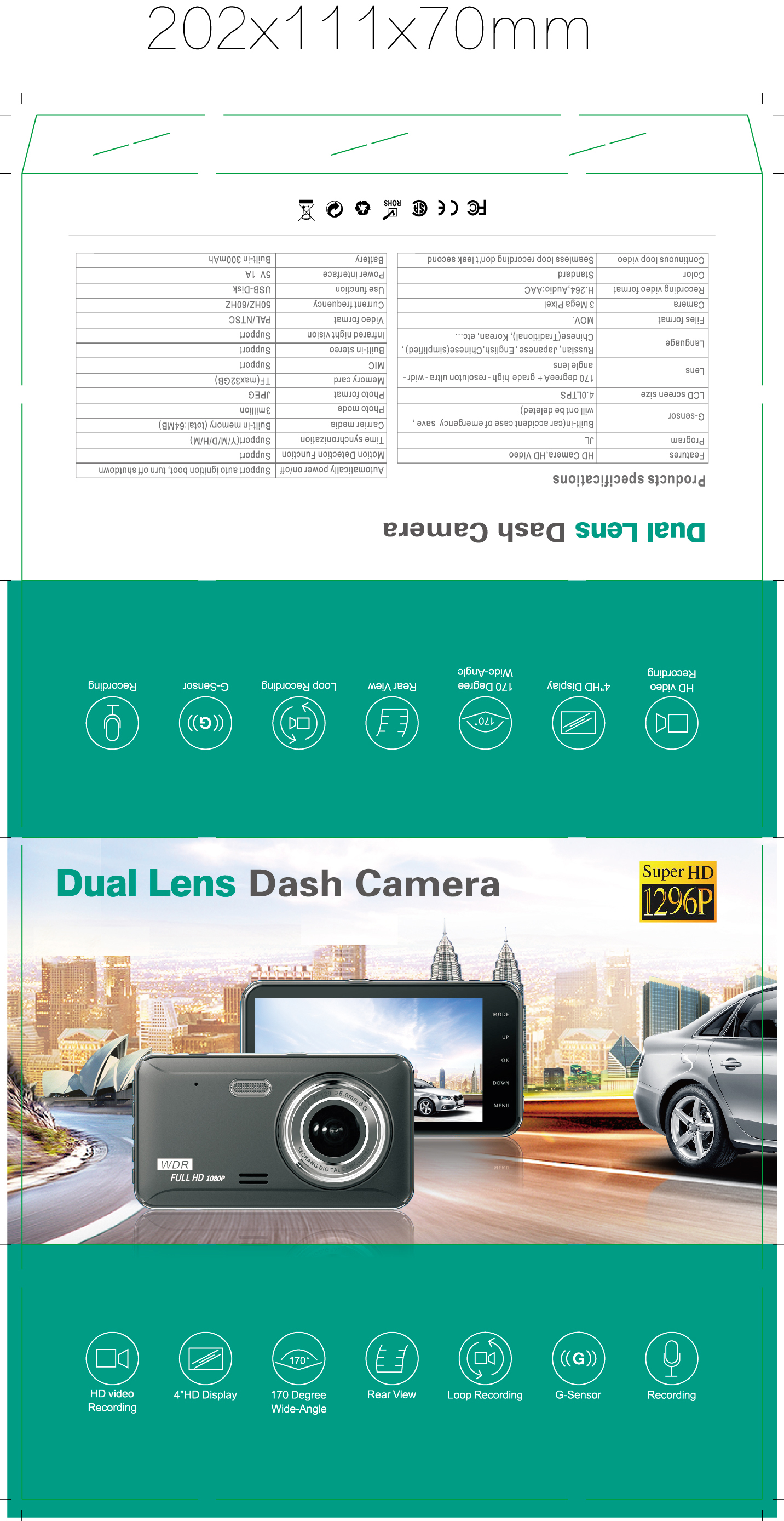 H306-4-Inch-1080P-Auto-Loop-Recording-Parking-Monitor-WDR-Car-DVR-1450368