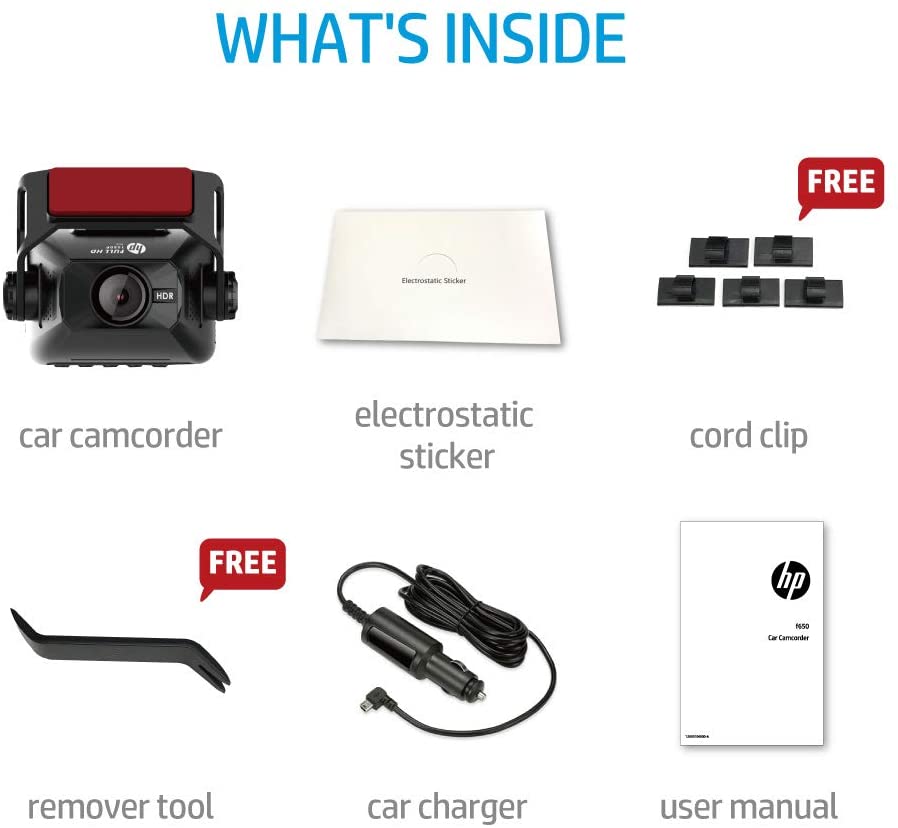 HP-F650-Full-HD-1080P-Car-Driving-Dash-Cam-Auto-G-Sensor-2quot-LCD-150deg-Wide-Angle-Night-Vision-Lo-1804063